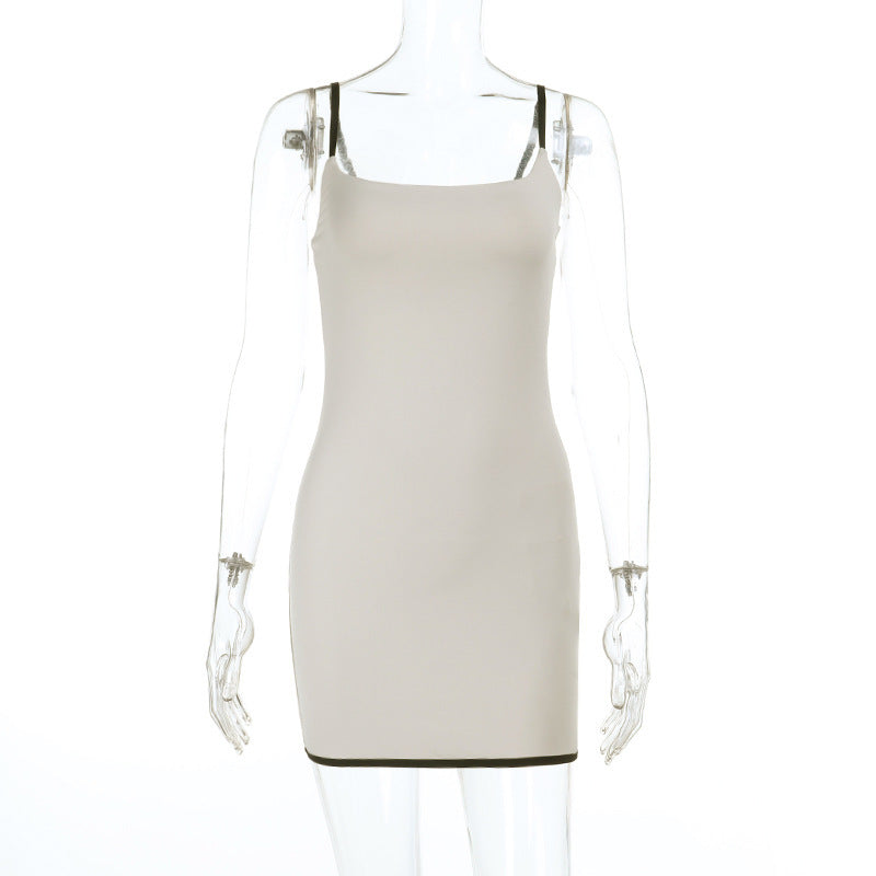 Damen körperbetontes Mini-Kleid R&B