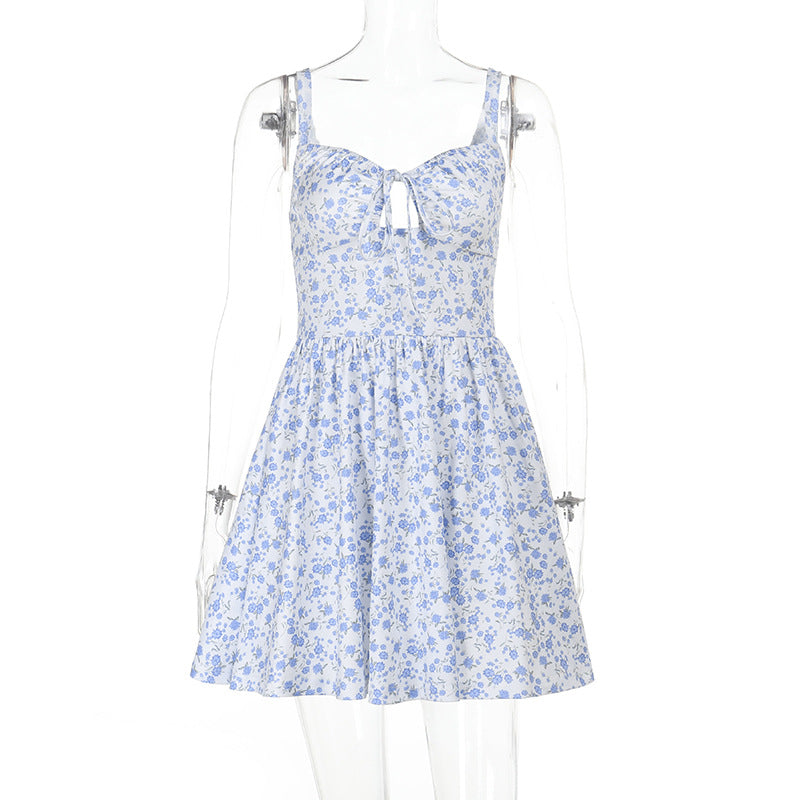 Damen Verspieltes Blumenkleid R&B