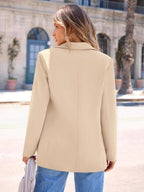 Damen Eleganter Blazer mit modernen Schnittlinien und praktischen Taschen R&B