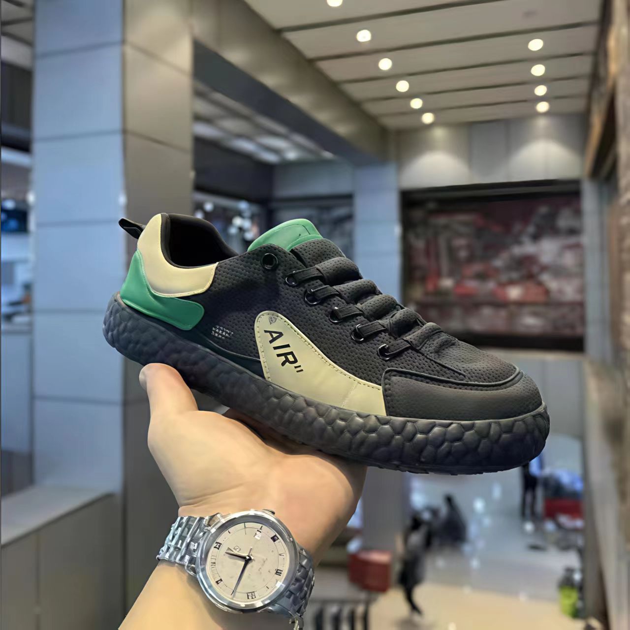 Damen Atmungsaktive Sneakers mit anti-rutsch Sohle und flexibler Dämpfung