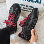 Damen Sportliche Freizeitsneaker mit rutschfester Gummisohle und atmungsaktivem Obermaterial R&B