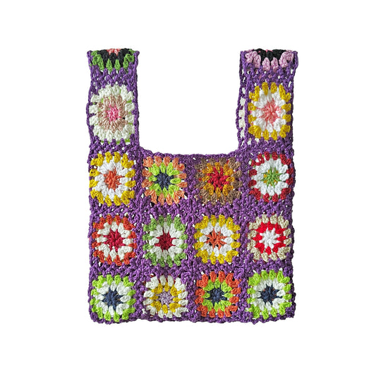 Damen handgefertigte Häkel-Tasche R&B