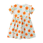 Mädchen Sommerkleid mit floralen Mustern R&B