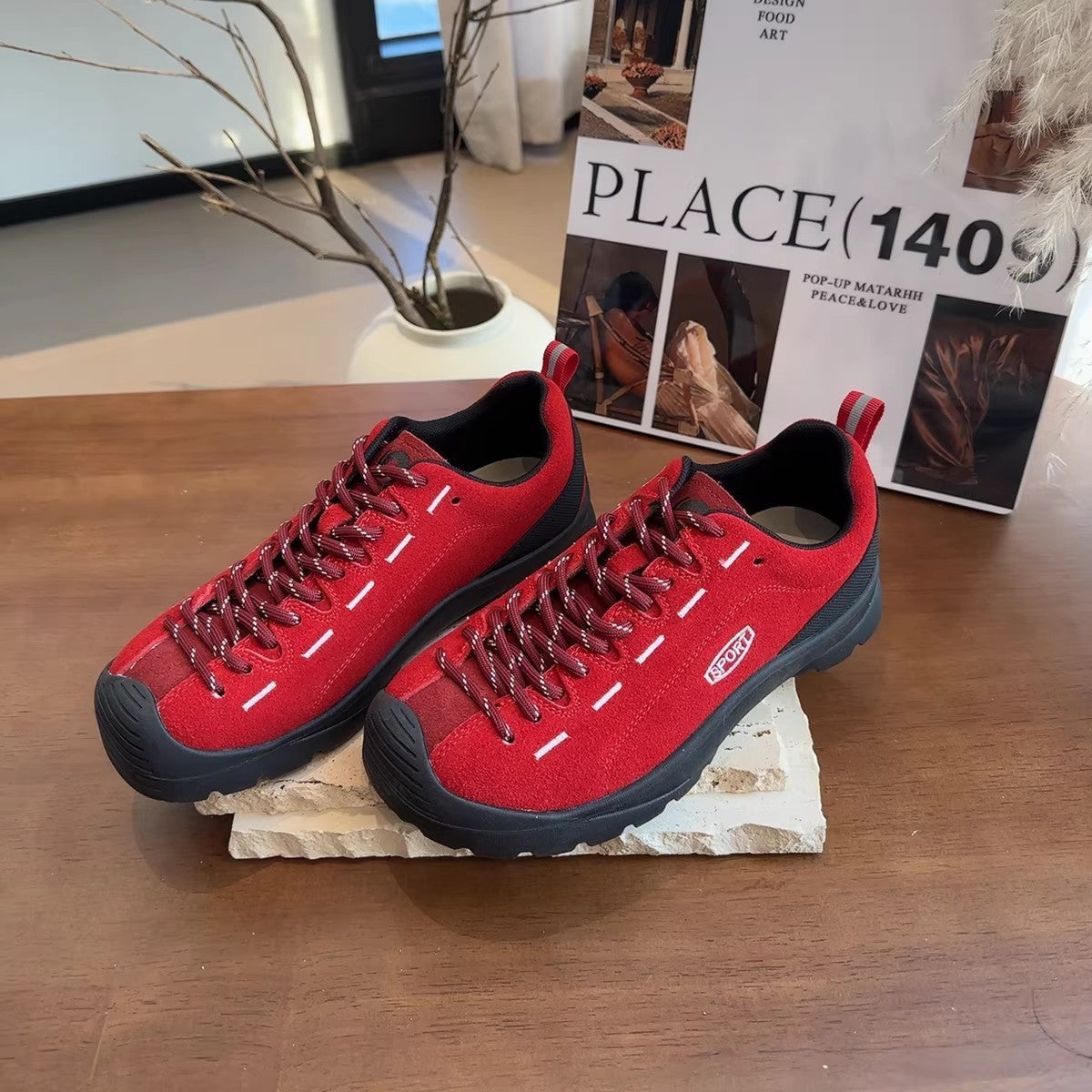 Damen Atmungsaktive Outdoor-Sneaker mit rutschfester Sohle R&B