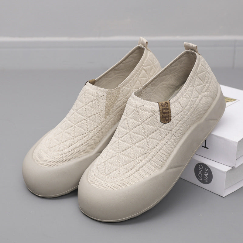Damen Bequeme Freizeitschuhe mit flexiblem Strick-Obermaterial R&B
