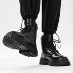 Damen robuste Stiefel mit rutschfester Sohle und modischem Design