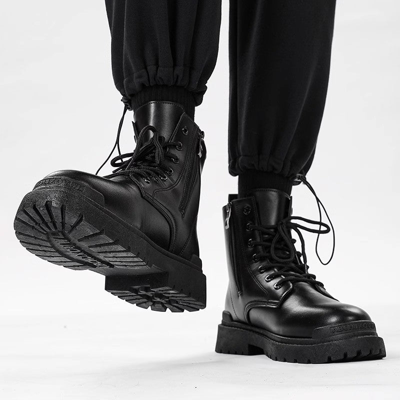 Damen robuste Stiefel mit rutschfester Sohle und modischem Design