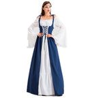 Damen historisches Märchenkleid mit elegantem Oberteil und ausgestellten Ärmeln R&B