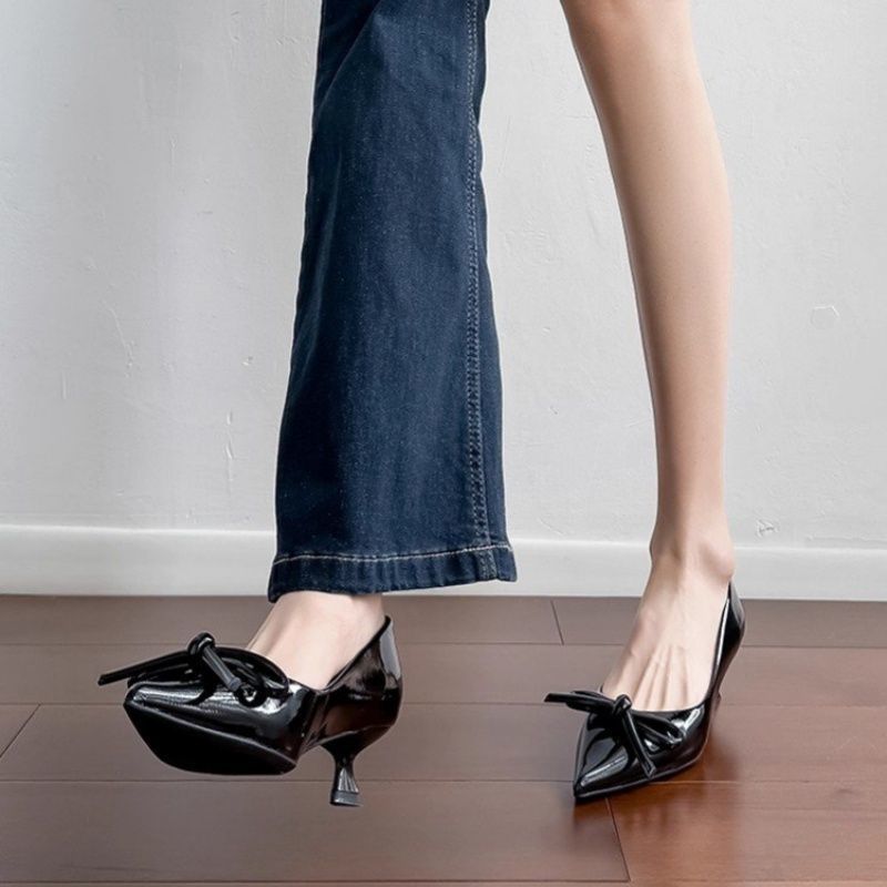 Damen High Heel Schuhe mit elegantem Schleifenakzent R&B