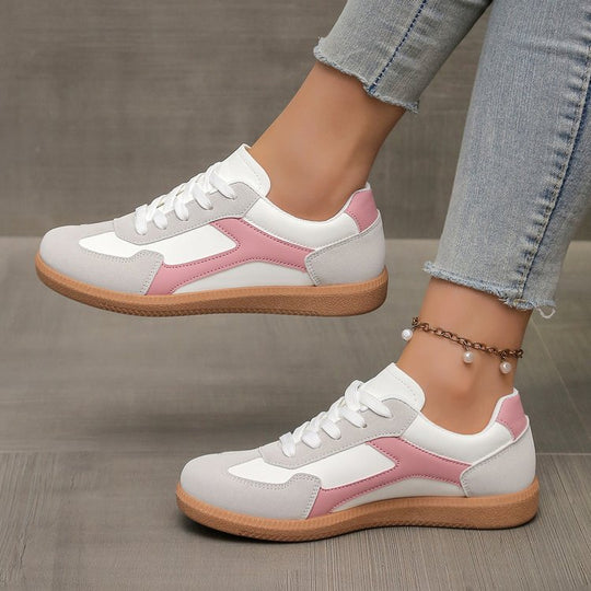 Damen Sportliche Sneakers mit atmungsaktivem Obermaterial und rutschfester Sohle R&B