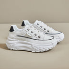 Damen Sportliche Chunky Sneakers mit dämpfender Sohle und robustem Profil R&B