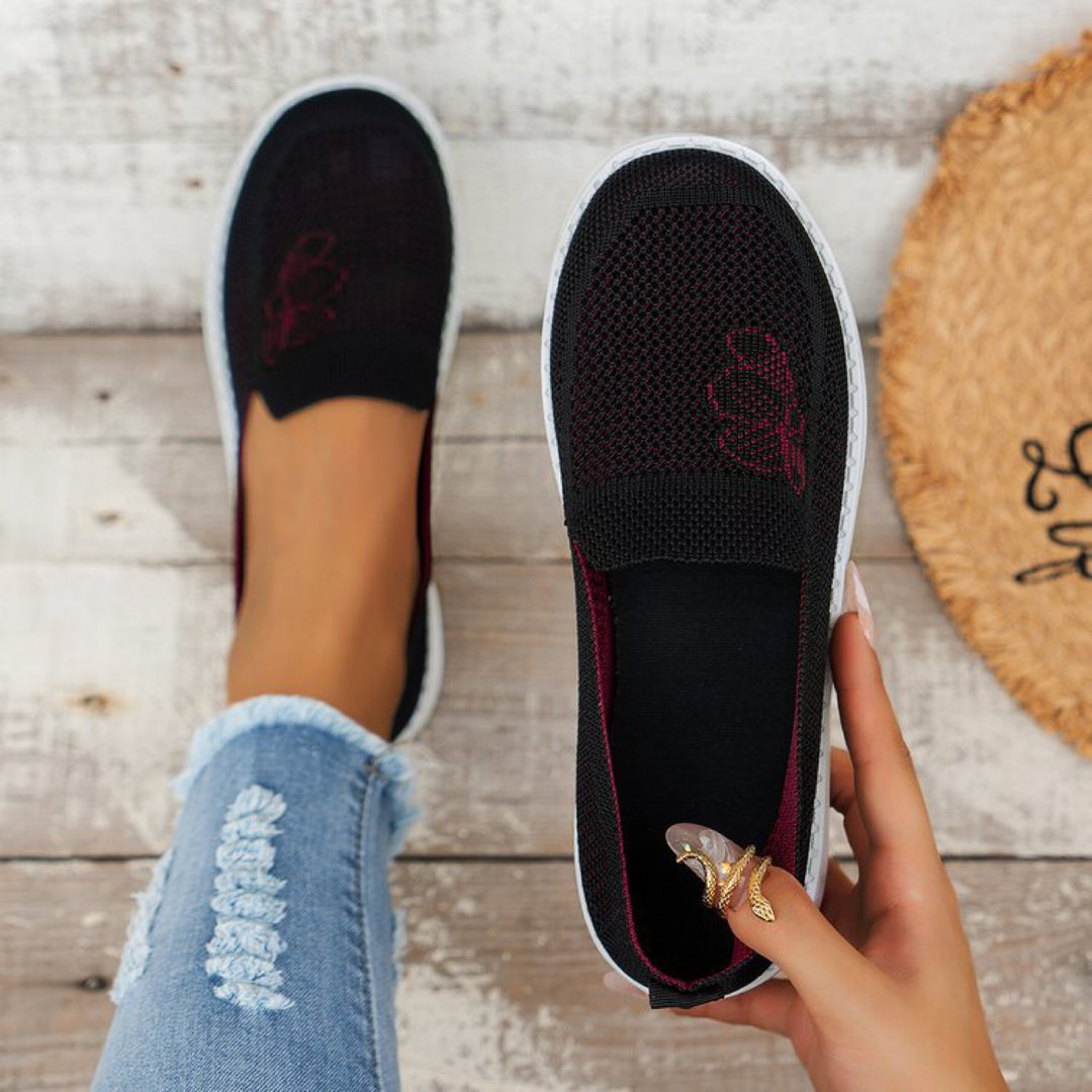 Damen Atmungsaktive Slip-On Sneakers R&B