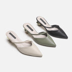 Damen Sling-Pumps mit einzigartigem geometrischen Absatzdesign R&B