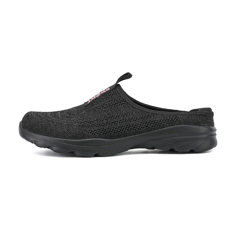 Damen Bequeme Slip-On Freizeitschuhe aus atmungsaktivem Mesh