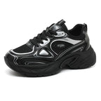Damen Sportliche Lauf-Sneaker mit atmungsaktiver Mesh-Oberfläche und dämpfendem Fußbett R&B