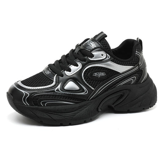 Damen Sportliche Lauf-Sneaker mit atmungsaktiver Mesh-Oberfläche und dämpfendem Fußbett R&B