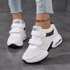 Damen Sportliche Sneakers mit Klettverschluss und dämpfender Sohle