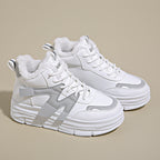 Damen Hohe Sneakers mit weichem Innenfutter und modischem Design R&B