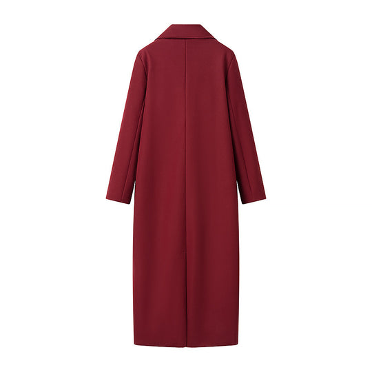 Damen eleganter Doppelreiher-Mantel R&B