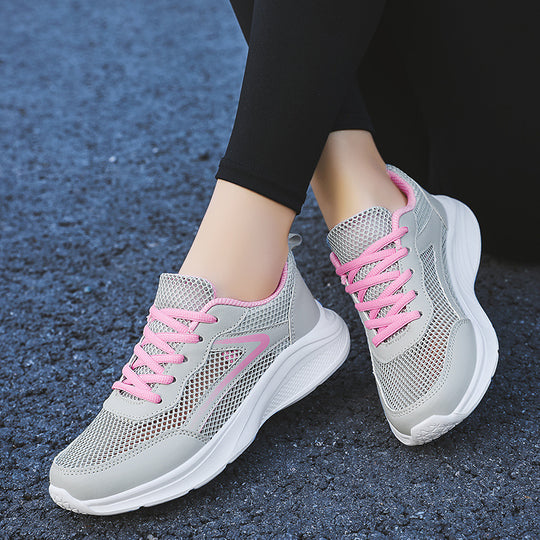 Damen Hochwertige Sport-Sneaker mit atmungsaktivem Mesh-Obermaterial und dämpfender Sohle R&B