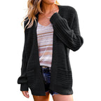 Damen Strickcardigan mit strukturiertem Design und praktischen Taschen R&B