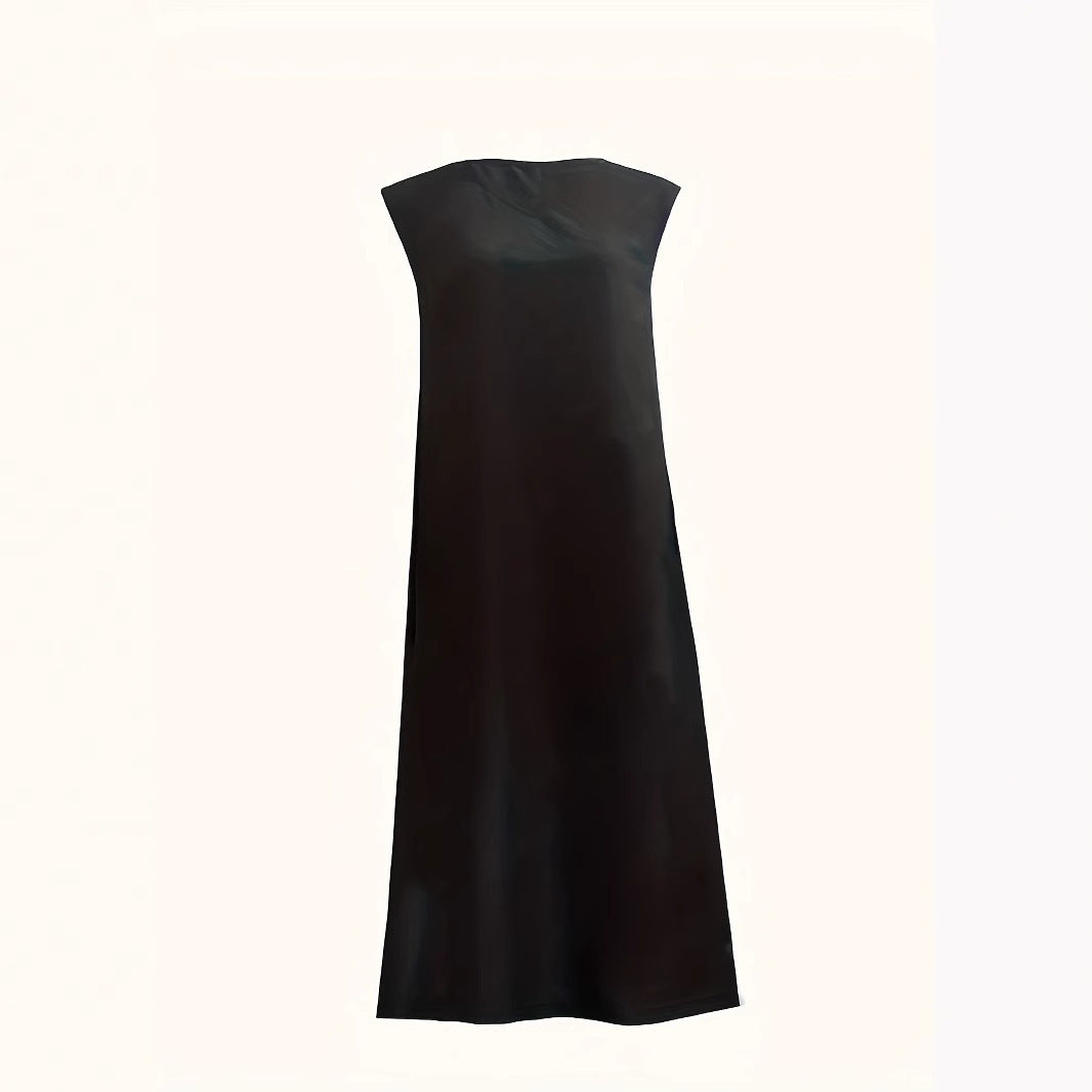 Damen Maxikleid mit elegantem V-Ausschnitt und fließendem Schnitt R&B