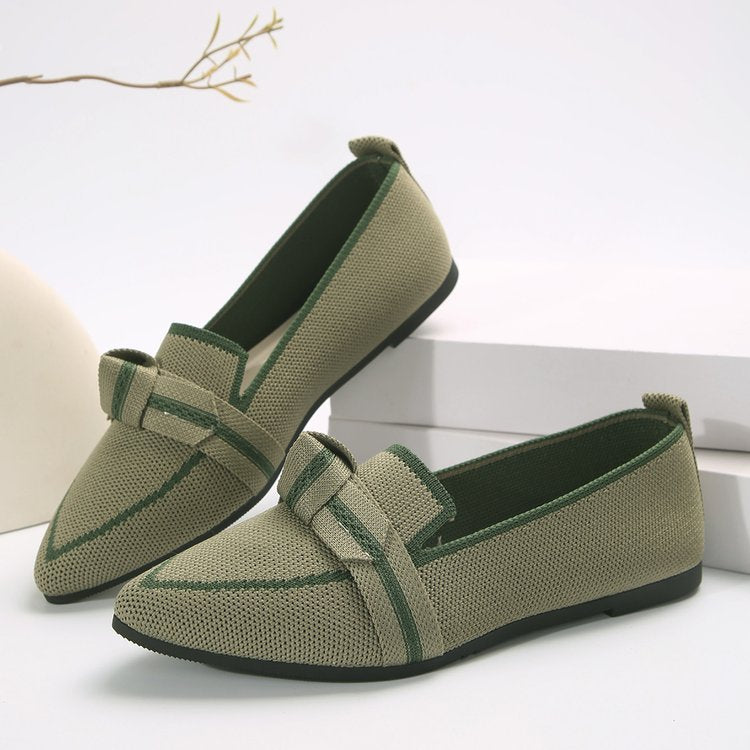 Damen Atmungsaktive und modische Slip-On Ballerinas R&B