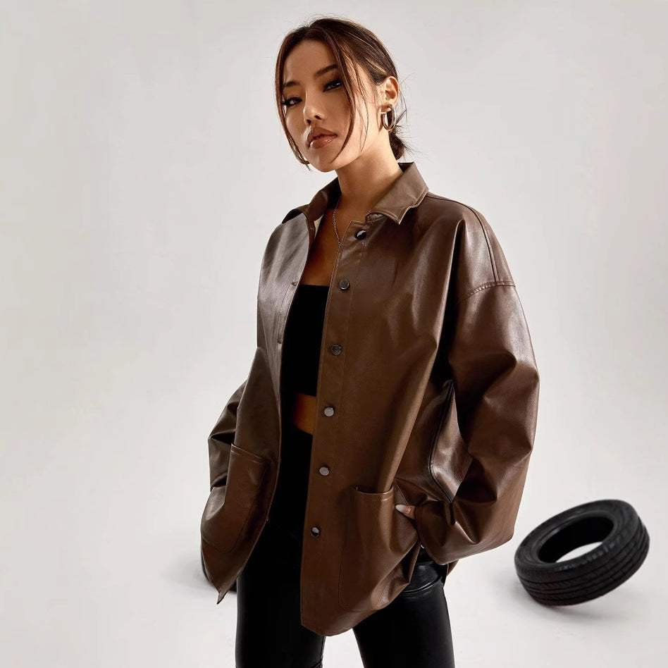 Damen Modische Oversized jacke R&B