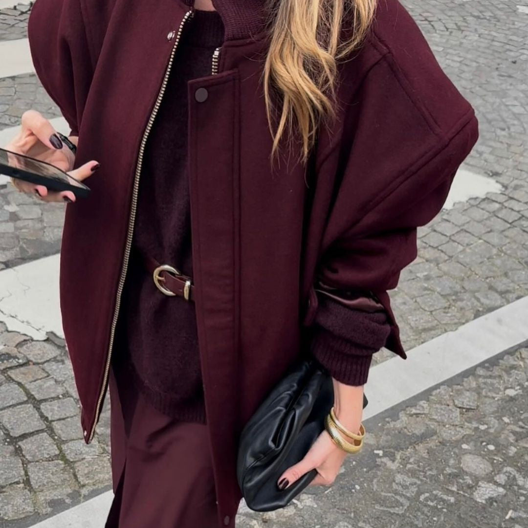 Damen Oversized Steppjacke R&B