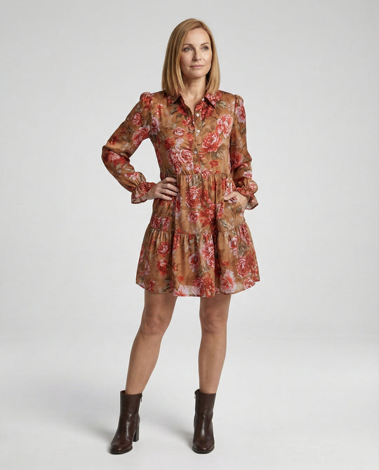 Damen Freizeitkleid Tunika Mini