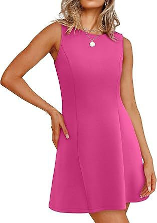 Damen ärmelloses A-Linien Kleid mit zeitlosem Schnitt R&B