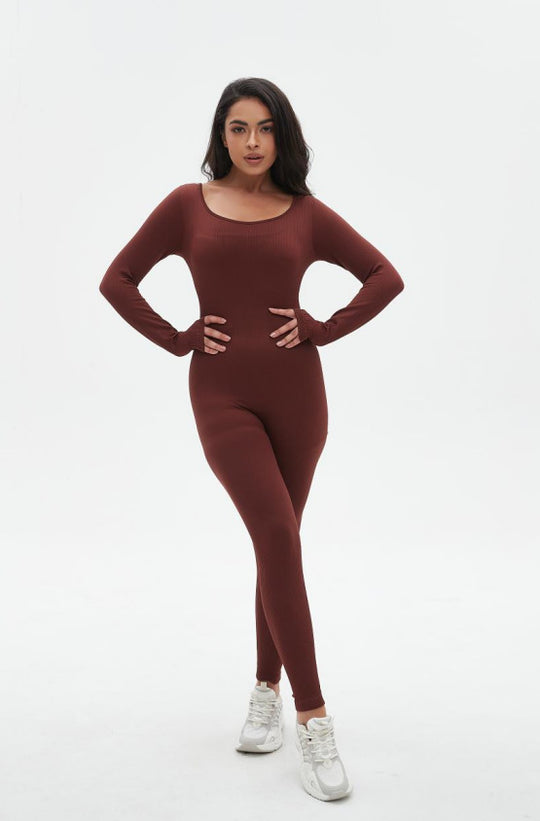 Damen Figurumspielender Jumpsuit R&B