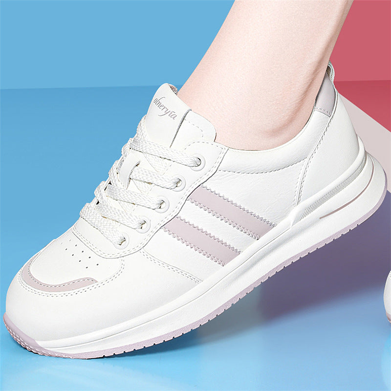 Damen modische und komfortable Sneakers mit atmungsaktiver oberer Schicht R&B