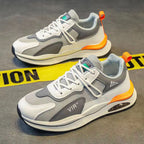 Damen Sportliche Sneakers mit atmungsaktivem Obermaterial und stoßdämpfender Sohle R&B