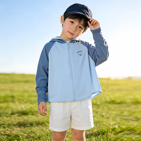 Kinder UV-Schutz Kapuzenjacke R&B