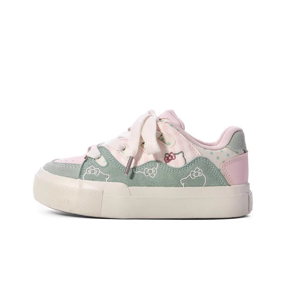 Damen Modische Sneaker mit verspieltem Motiv und weichem Futter R&B