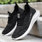 Damen Modische Sneakers mit elastischem Schnürsystem