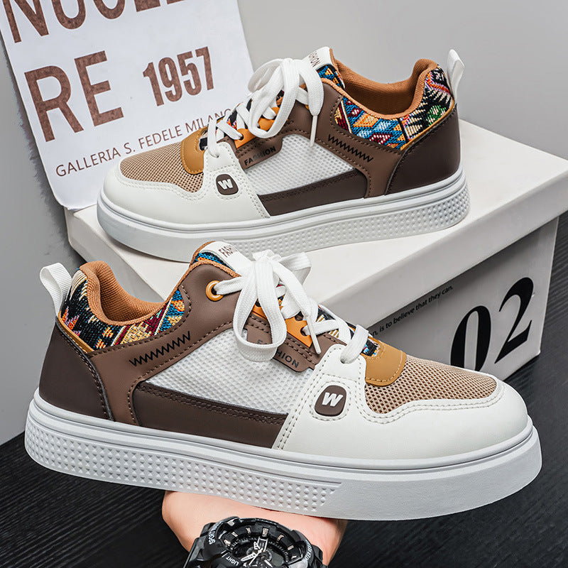 Damen Sportliche Sneakers mit vielseitigem Ethno-Muster R&B