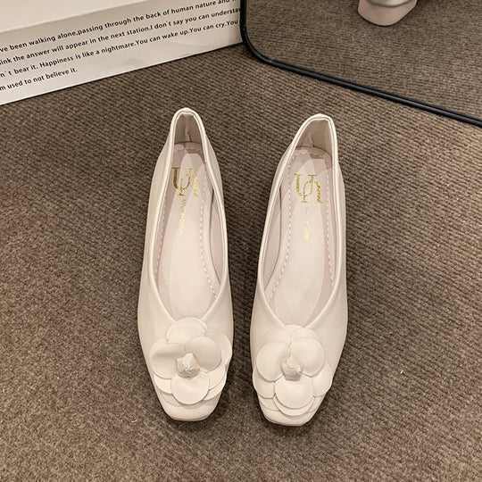 Damen Ballerinas mit floralem Dekor R&B