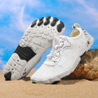 Damen Sportliche Aqua-Schuhe mit rutschfester Sohle und elastischem Schnellschnürsystem