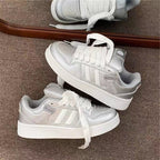 Damen Sportliche Sneaker mit Metallic-Oberfläche und gepolsterter Innensohle R&B