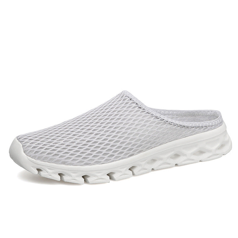 Unisex nan atmungsaktiver Mesh-Muleschuh mit flexibler Wabenlaufsohle und ergonomischem Fußbett R&B