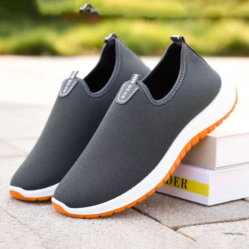 Damen Slip-On Sneakers mit atmungsaktivem Obermaterial und rutschfester Sohle R&B