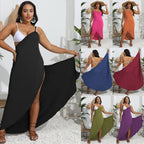 Damen Maxi-Kleid mit angesagtem Wickeldesign R&B