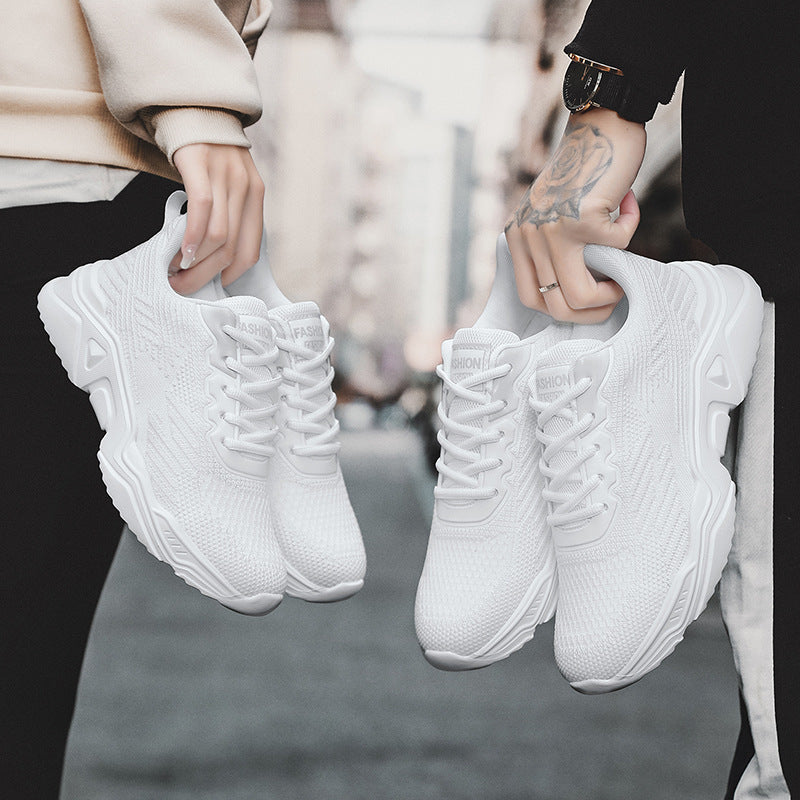Damen Sportliche Sneaker mit atmungsaktivem Obermaterial und rutschfester Sohle