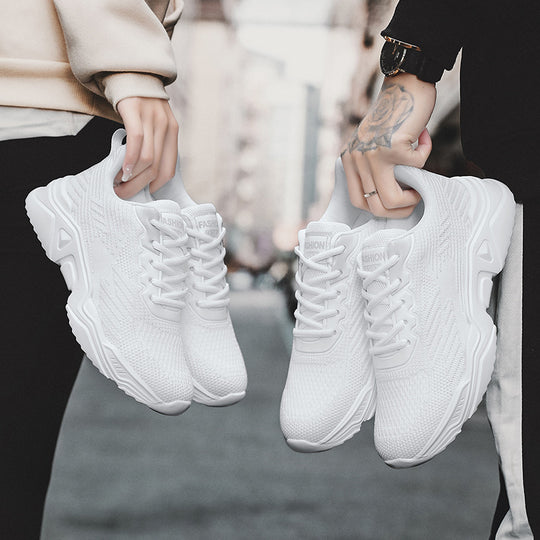 Damen Sportliche Sneaker mit atmungsaktivem Obermaterial und rutschfester Sohle R&B