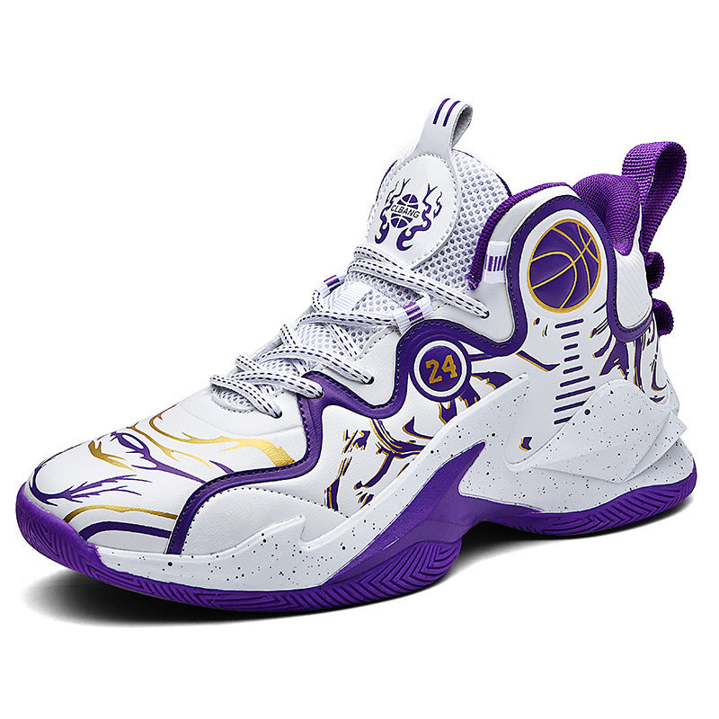 Damen Performance Basketball-Sneaker mit atmungsaktiven Mesh-Einsätzen und innovativer Dämpfungstechnologie R&B