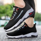Damen Sportliche Lauf-Sneaker mit atmungsaktivem Obermaterial und rutschfester Sohle R&B