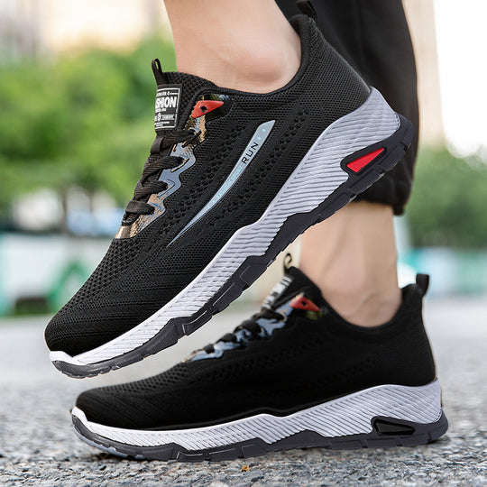 Damen Sportliche Lauf-Sneaker mit atmungsaktivem Obermaterial und rutschfester Sohle R&B