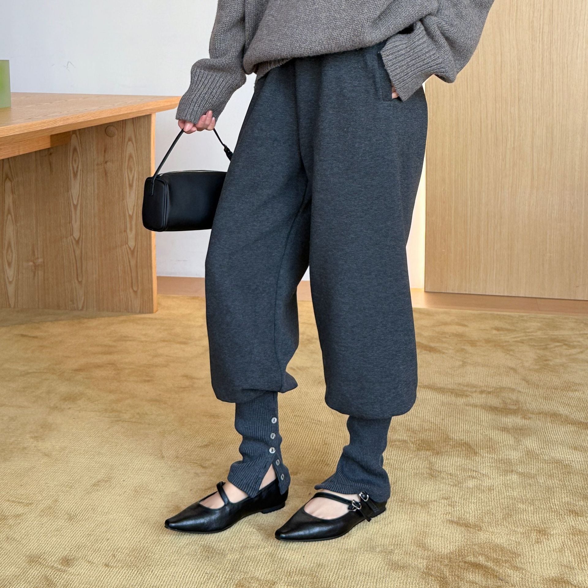 Damen Elegante Ballerinas mit modischem Riemchen und komfortablem Fußbett R&B